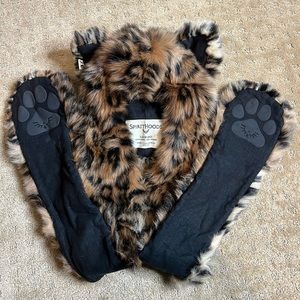 SpiritHoods OG faux fur leopard hood - collectors item